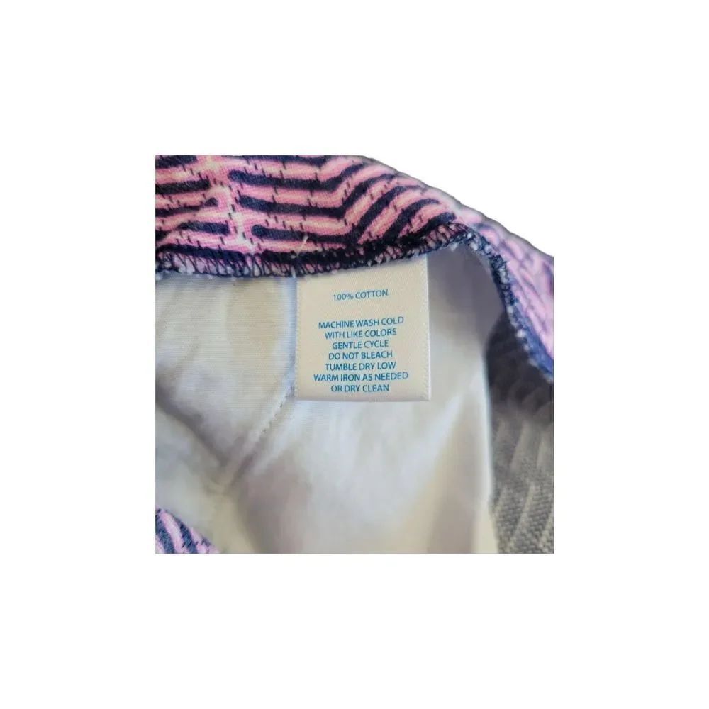 Southern Tide Blue Night Abstract Alice Shorts Size 2 - Picture 4 of 9